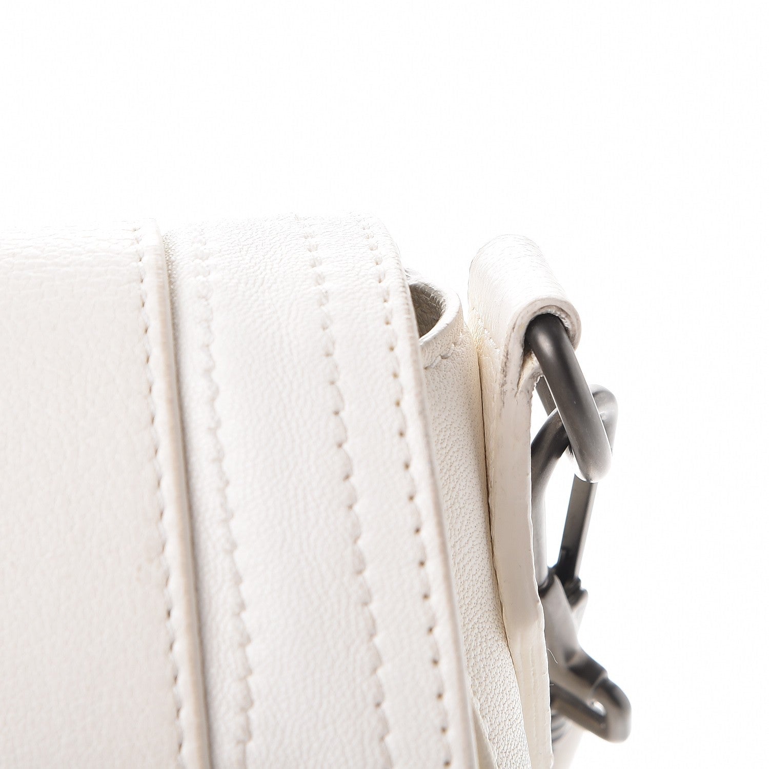 Proenza Schouler Lambskin Fringe PS1 Crossbody Pouch White 12 of 17