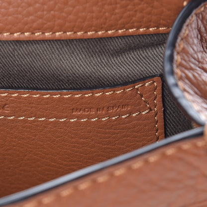 Chloe Calfskin Mini Marcie Round Crossbody Bag Tan 9 of 11