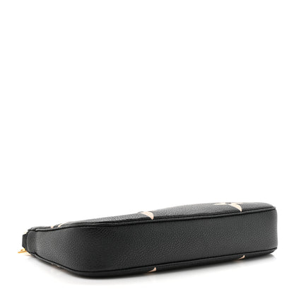 Louis Vuitton Empreinte Monogram Giant Multi Pochette Accessories Large Pochette Black Beige 4 of 11