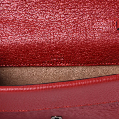 Gucci Calfskin Super Mini Dionysus Shoulder Bag Hibiscus Red 6 of 10