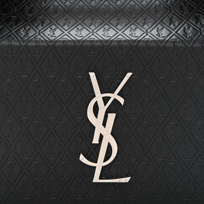 Saint Laurent Calfskin Monogram Take Away Box Black 8 of 11