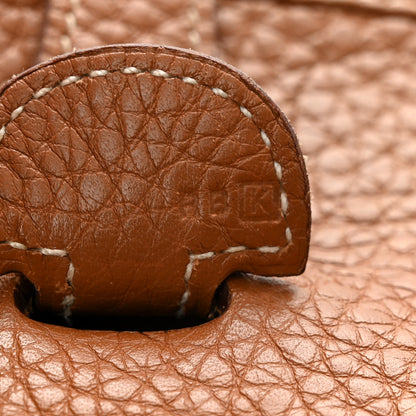 Hermes Taurillon Clemence Evelyne II PM Gold 7 of 13