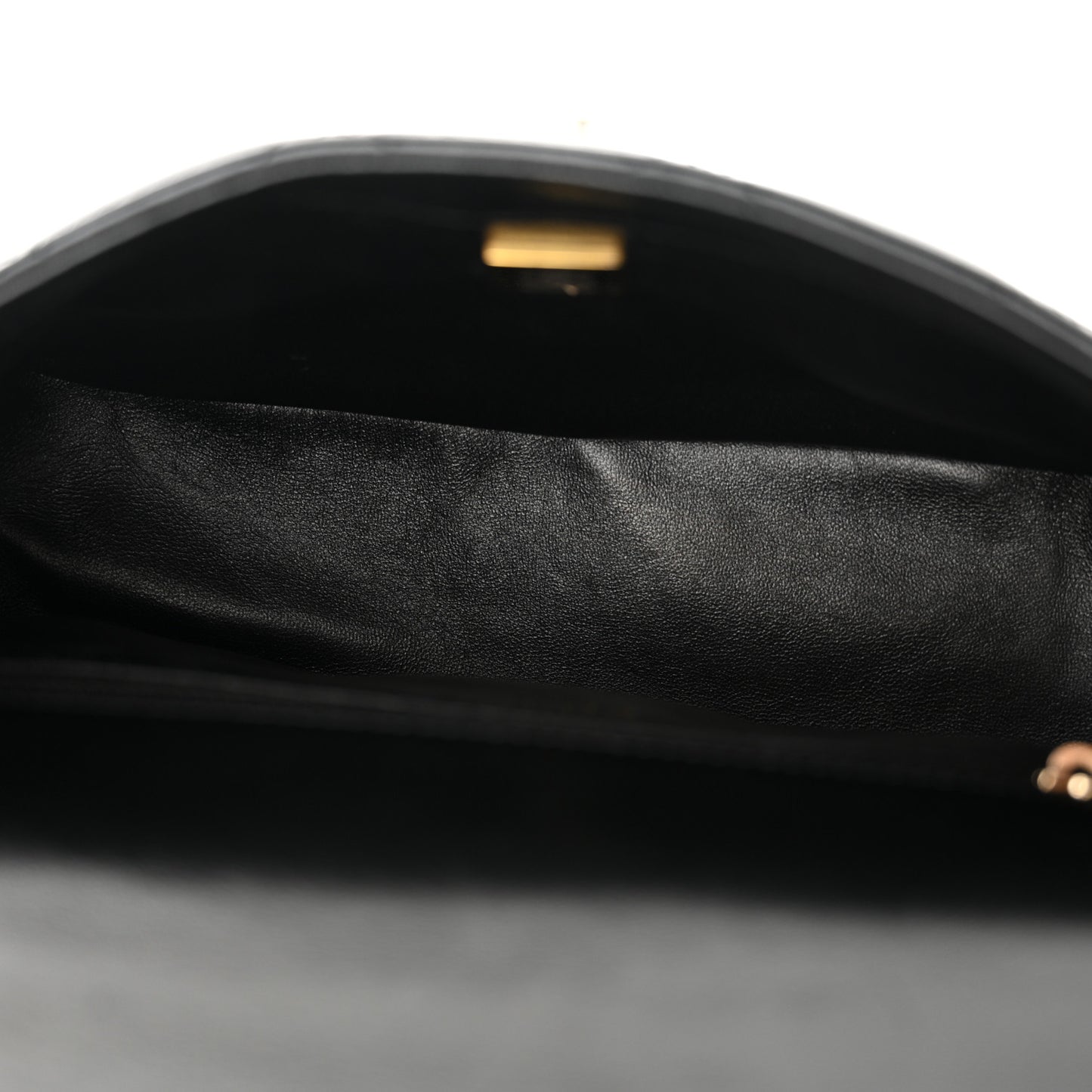 Shiny Lambskin Quilted Coco Trip Flap Bag Black
