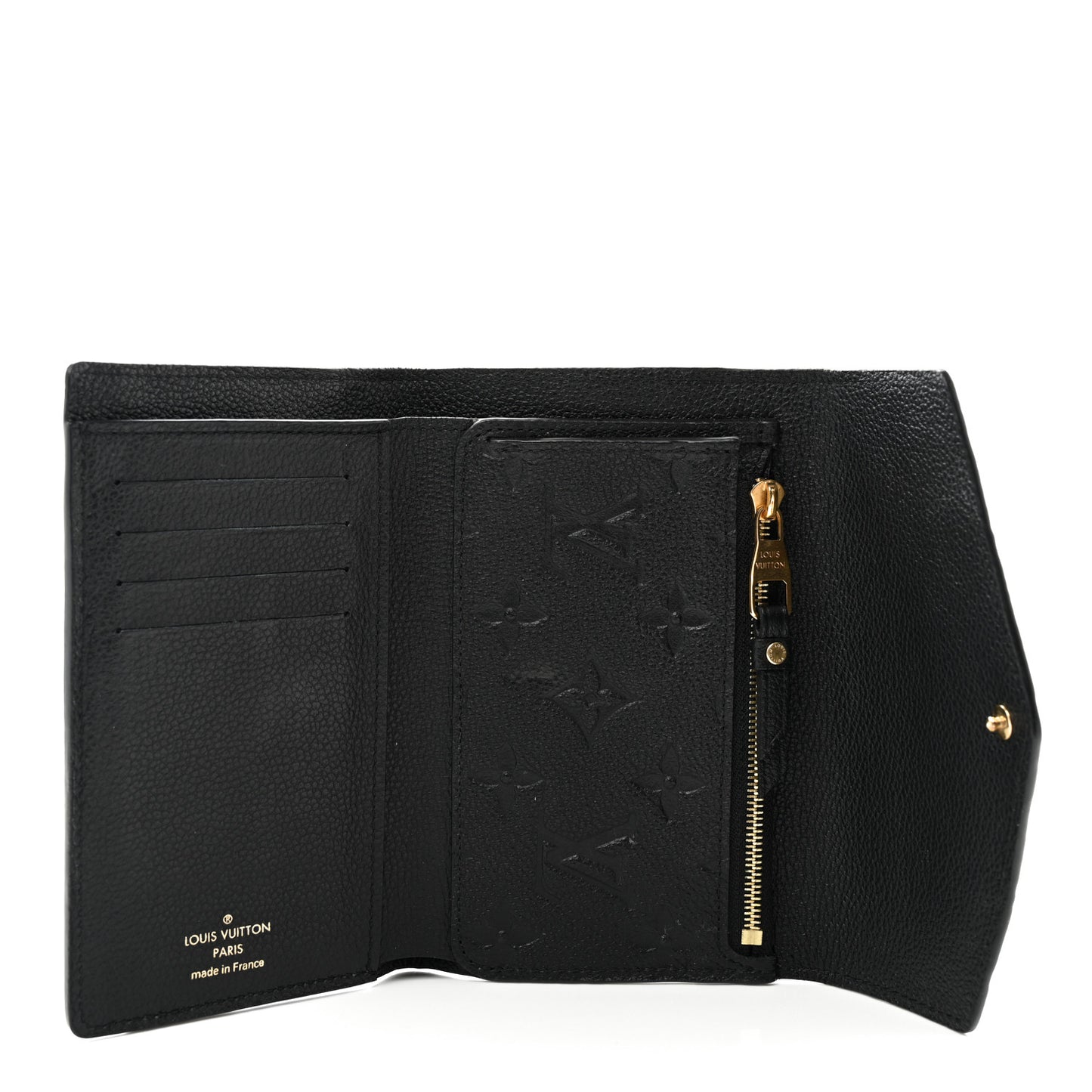 Empreinte Compact Curieuse Wallet Black