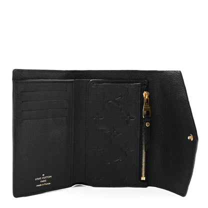 Louis Vuitton Empreinte Compact Curieuse Wallet Black 5 of 8