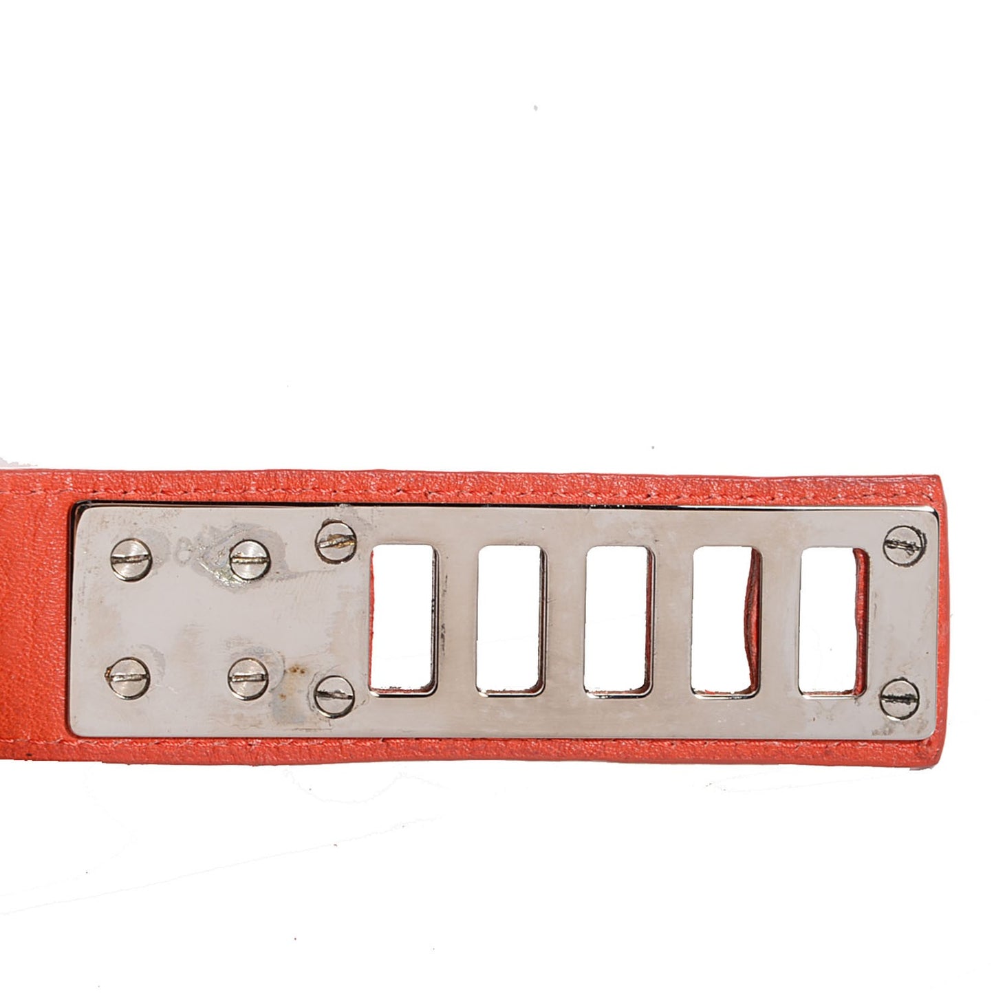 Calfskin Mini PS11 Classic Shoulder Bag Tangerine