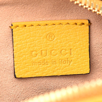 Gucci GG Supreme Monogram Flora Web Mini Ophidia Round Shoulder Bag Beige Multicolor Crop 6 of 9