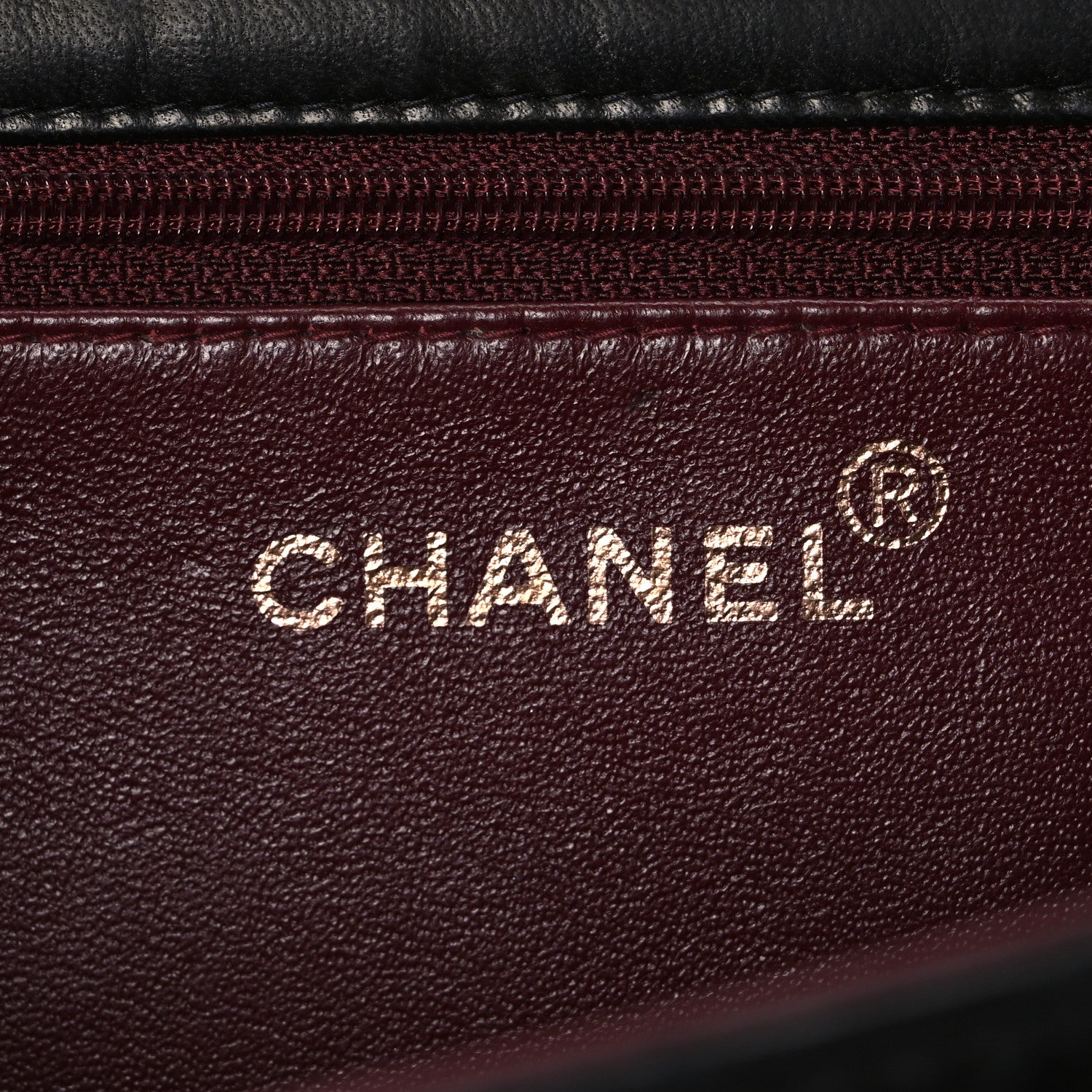 Chanel Lambskin Quilted Medium Single Flap Black 6 of 11