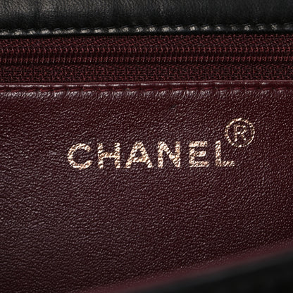 Chanel Lambskin Quilted Medium Single Flap Black 6 of 11