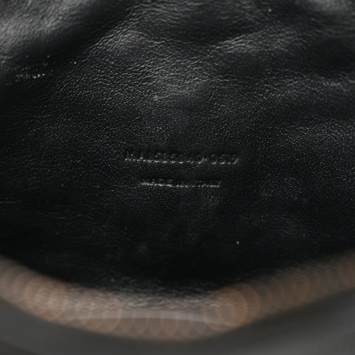 Grain De Poudre Matelasse Monochrome Monogram Mini Lou Camera Bag Black