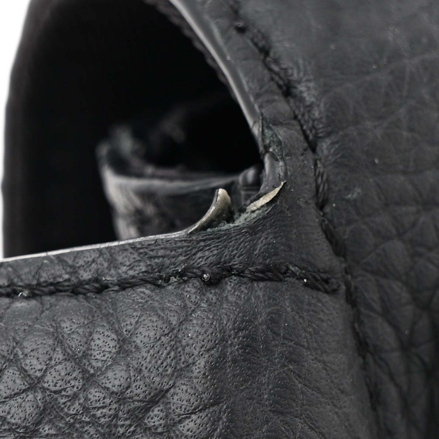 Taurillon Monogram S Lock Sling Bag Black