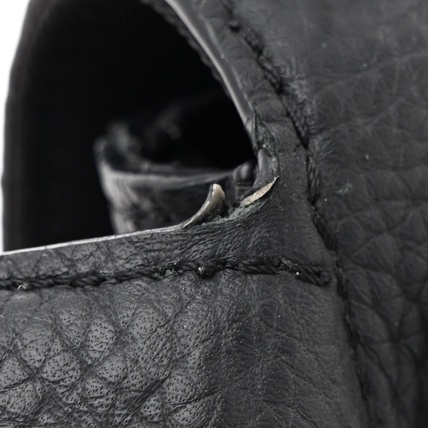 Louis Vuitton Taurillon Monogram S Lock Sling Bag Black 12 of 13