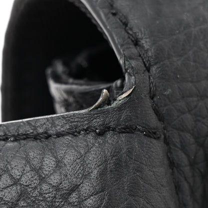 Louis Vuitton Taurillon Monogram S Lock Sling Bag Black 12 of 13