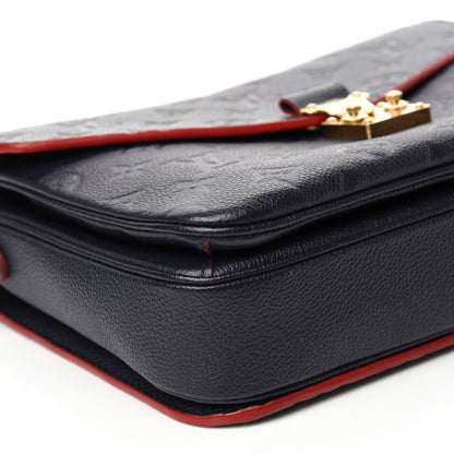 Louis Vuitton Empreinte Pochette Metis Marine Rouge 6 of 11