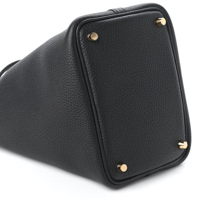 Hermes Taurillon Clemence Picotin Lock 18 PM Black 6 of 11