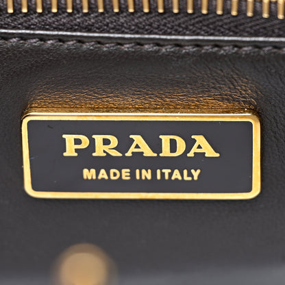 Prada Crocodile Frame Shoulder Bag Grigio 6 of 13