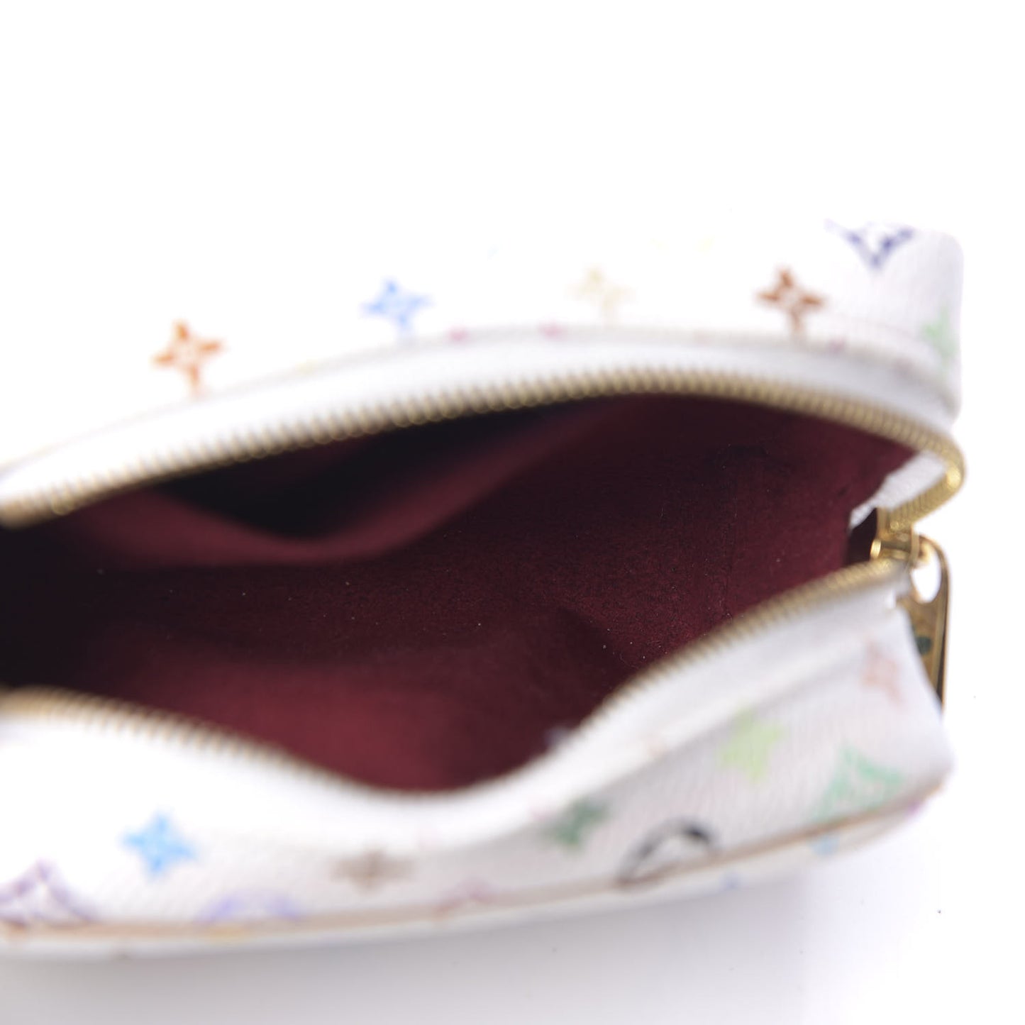 Monogram Multicolor Trousse Wapity White