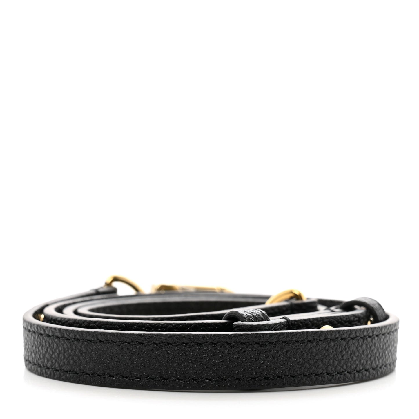 Calfskin 16mm Adjustable Shoulder Strap Black