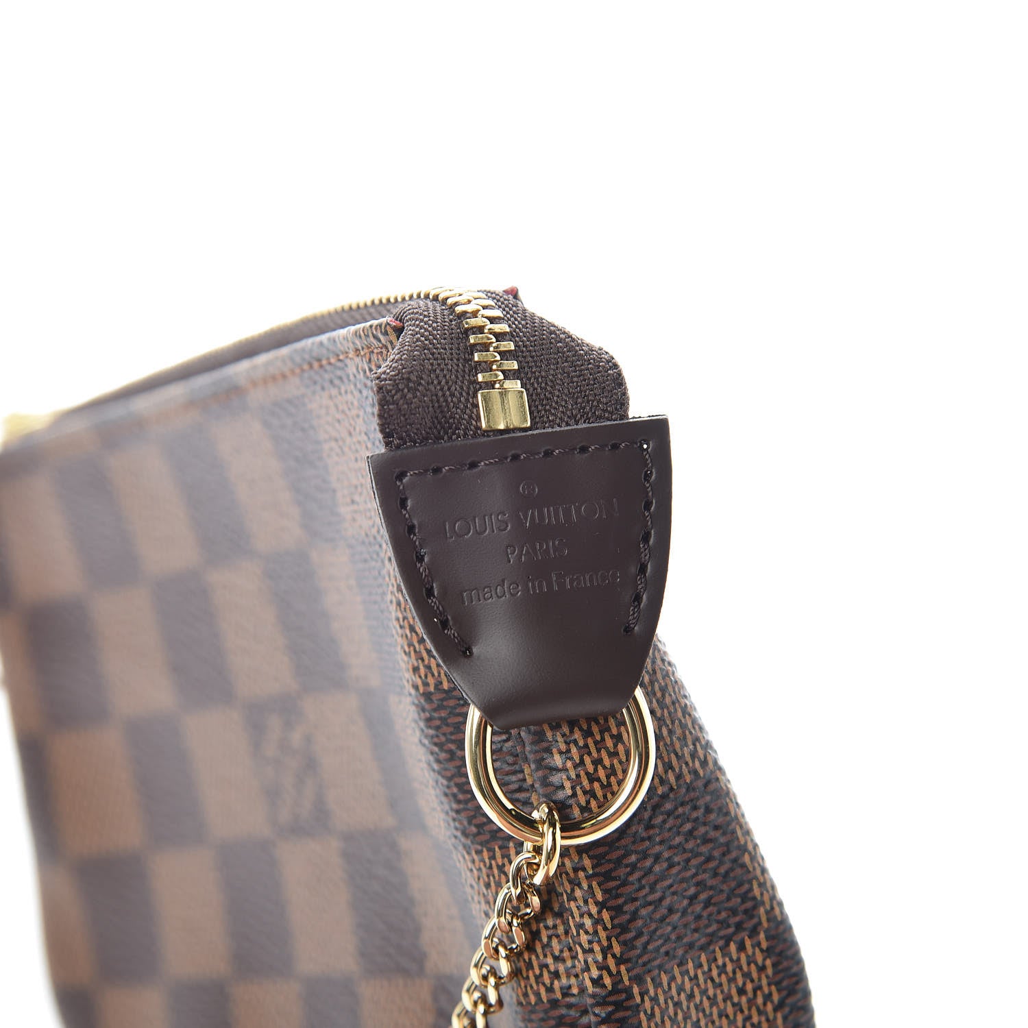 Louis Vuitton Damier Ebene Mini Pochette Accessories 6 of 8