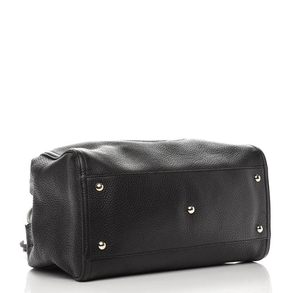 Gucci Pebbled Calfskin Medium Soho Shoulder Bag Black 4 of 11