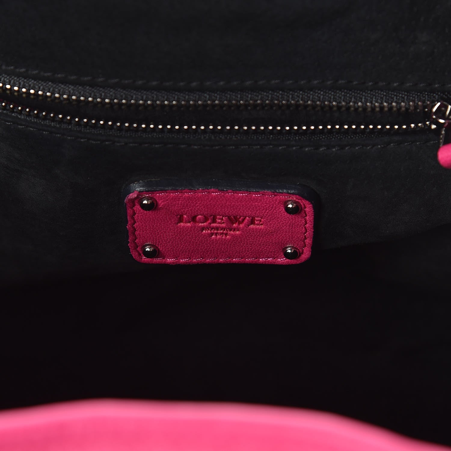 Loewe Nappa Calle Tote Pink 8 of 13