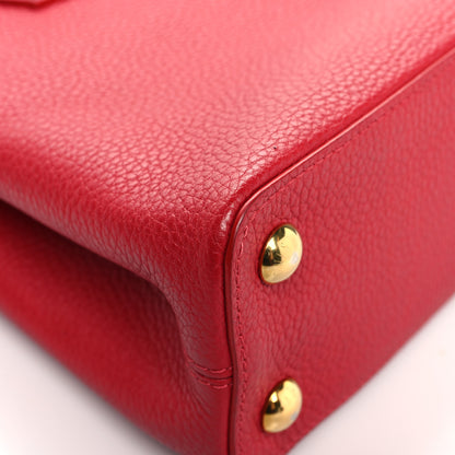 Louis Vuitton Taurillon Capucines BB Scarlet Red 10 of 16