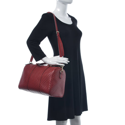 Gucci Microguccissima Medium Joy Boston Red 2 of 7