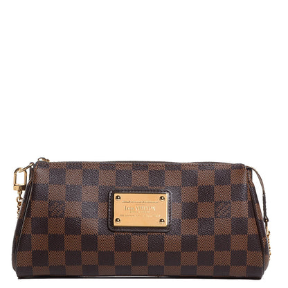 Louis Vuitton Damier Ebene Eva Clutch 1 of 7