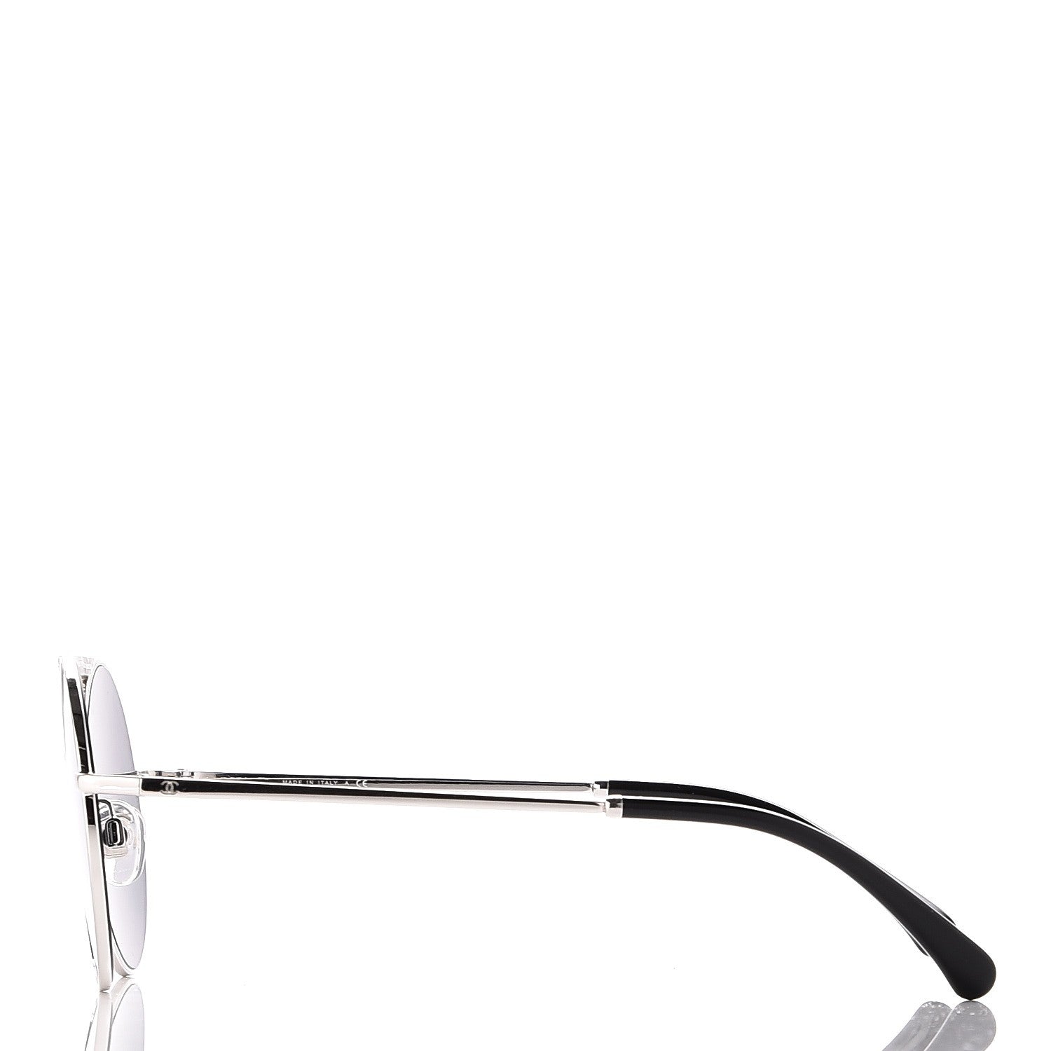 Chanel Metal Winter Round Sunglasses 4232 Silver 3 of 7