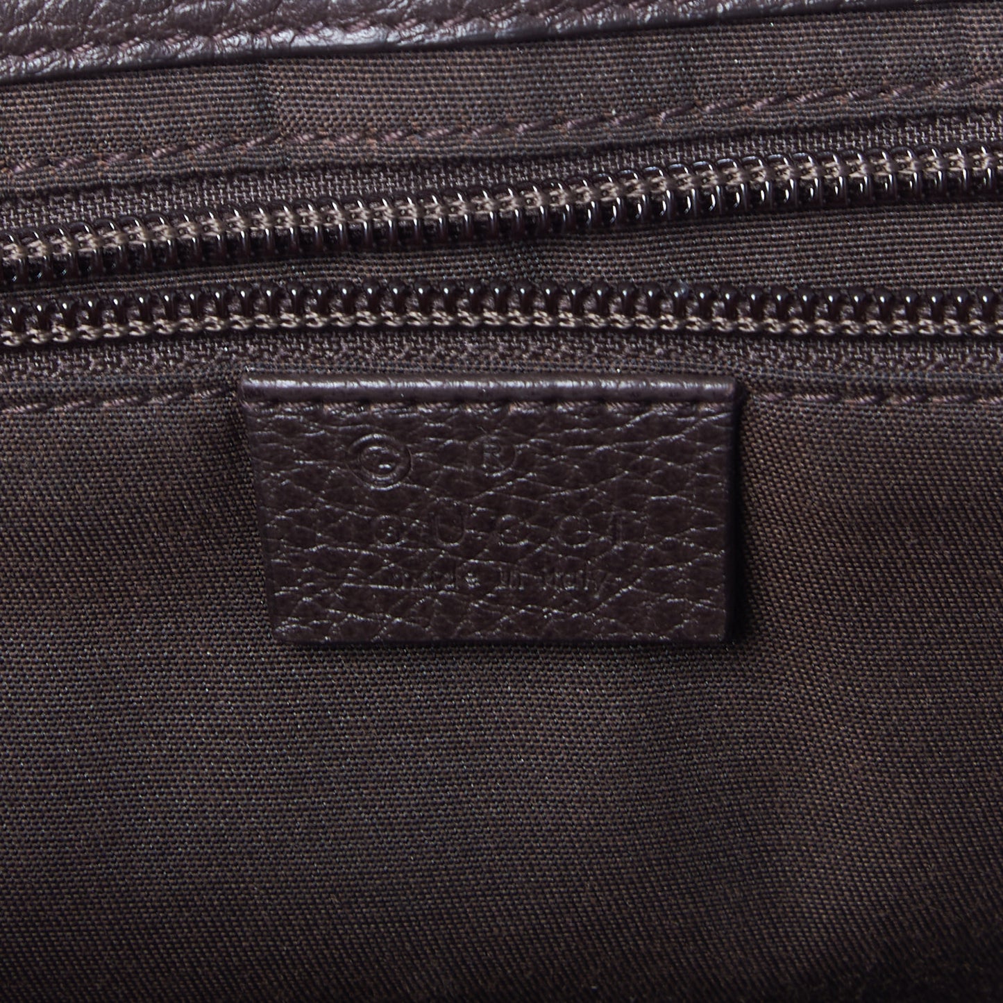 Monogram Flap Messenger Bag Beige Dark Brown