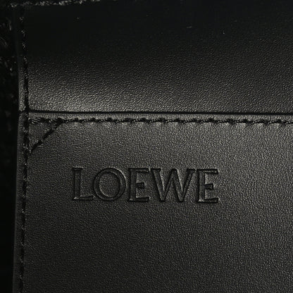 Loewe Raffia Medium Paula's Ibiza Logo Tote Black White 6 of 8