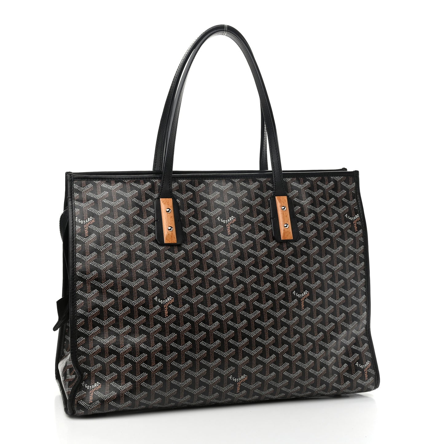 Goyardine Marquises Tote Black