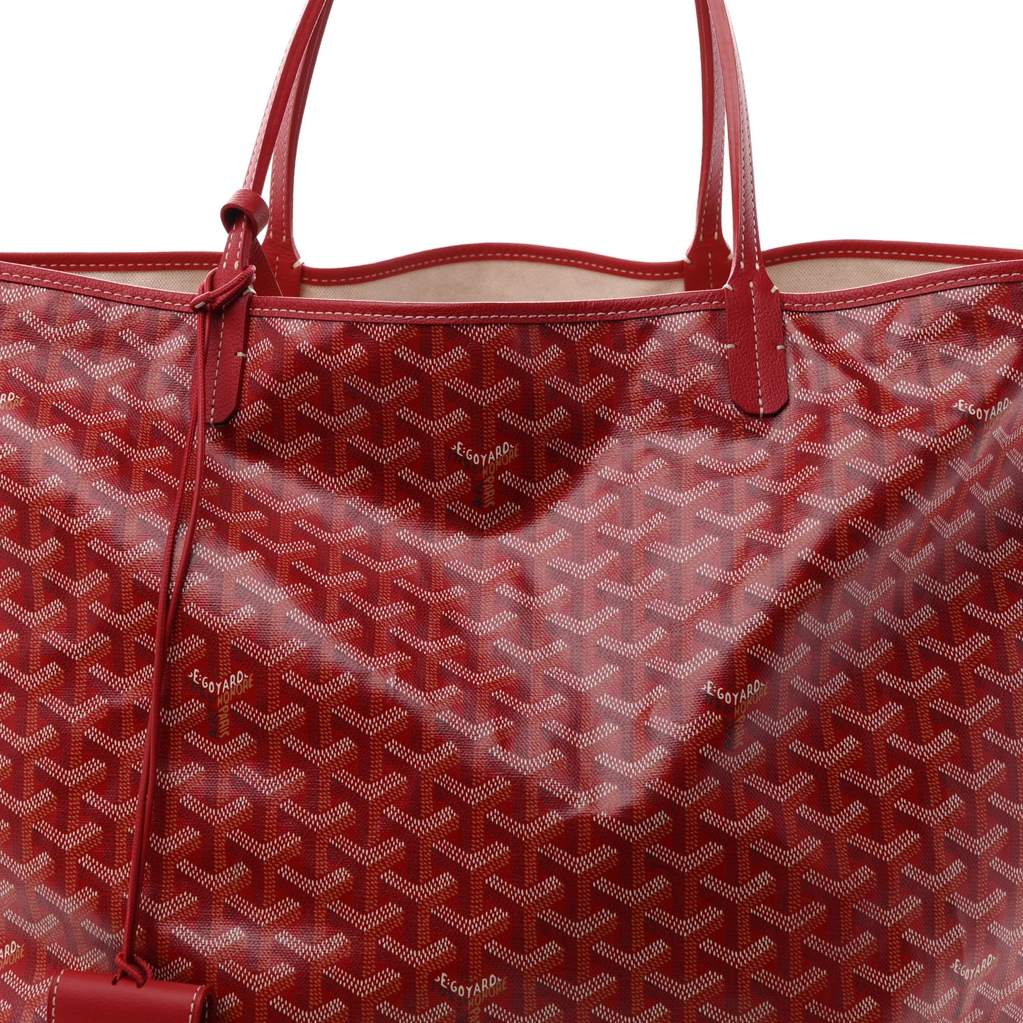 Goyardine Saint Louis GM Red