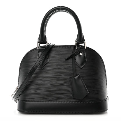 Louis Vuitton Epi Alma BB Black 1 of 9