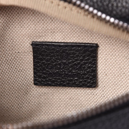 Gucci Grained Calfskin Small Logo Belt Bag Black 6 of 8