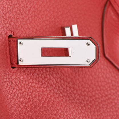 Hermes Taurillon Clemence Birkin 35 Bougainvillea 14 of 33