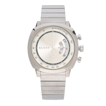 Gucci Stainless Steel 40mm Grip Quartz Watch 1 of 6