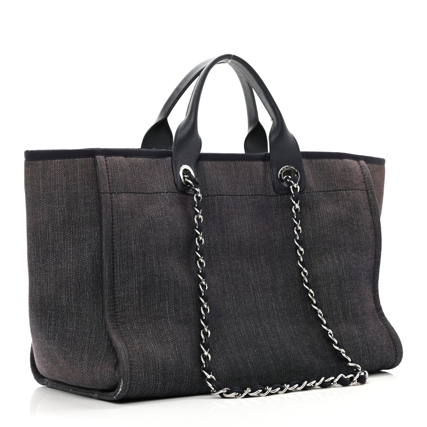 Canvas Medium Deauville Tote Grey