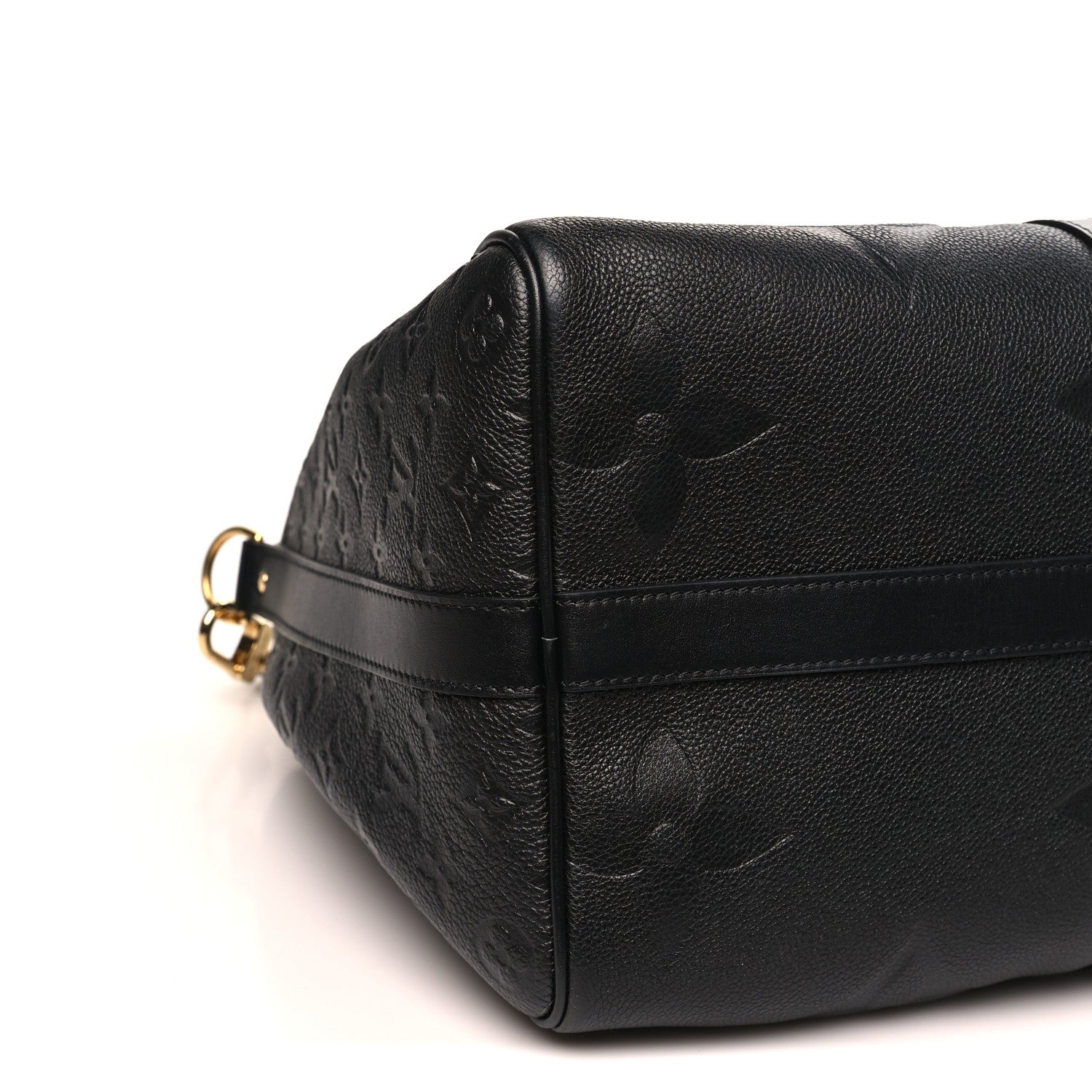 Louis Vuitton Empreinte Monogram Giant Keepall Bandouliere 45 Black 7 of 9