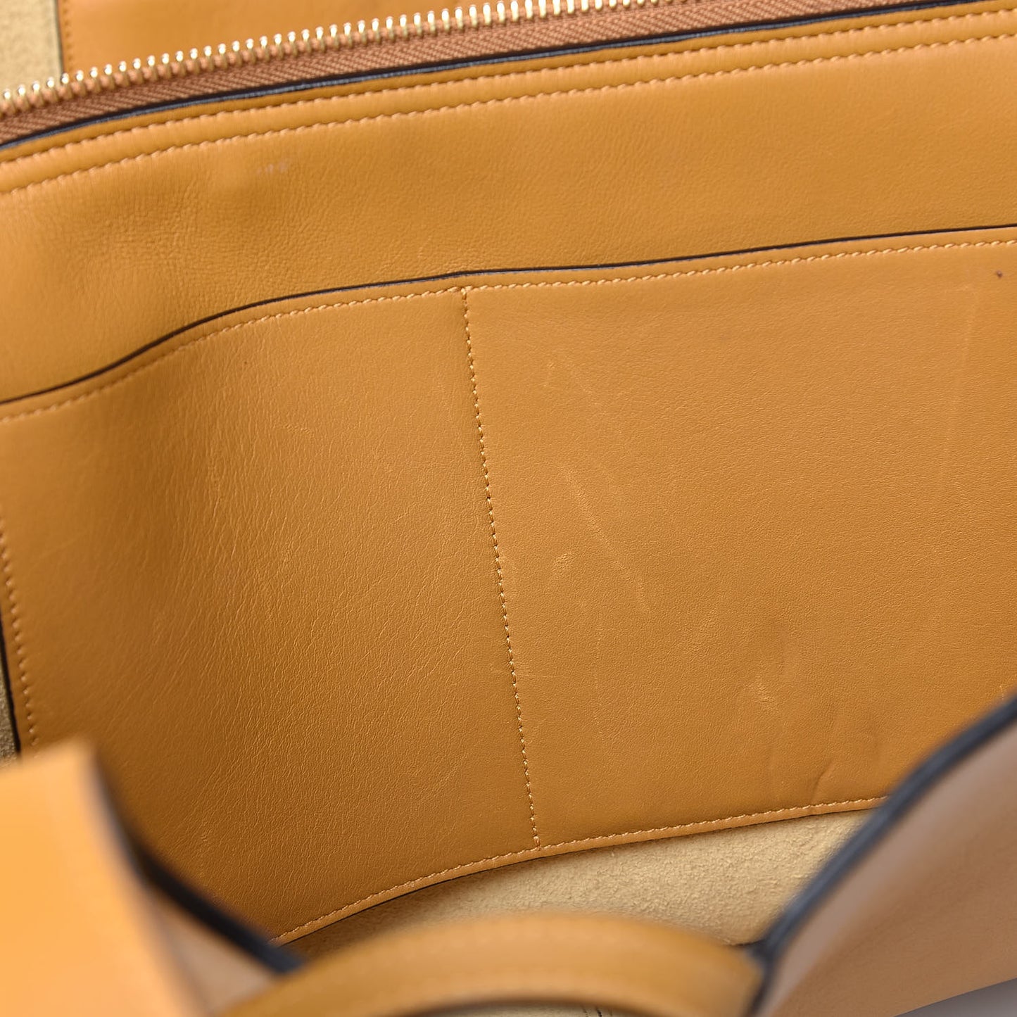 Supple Natural Calfskin Medium Tri-Fold Bag Blonde
