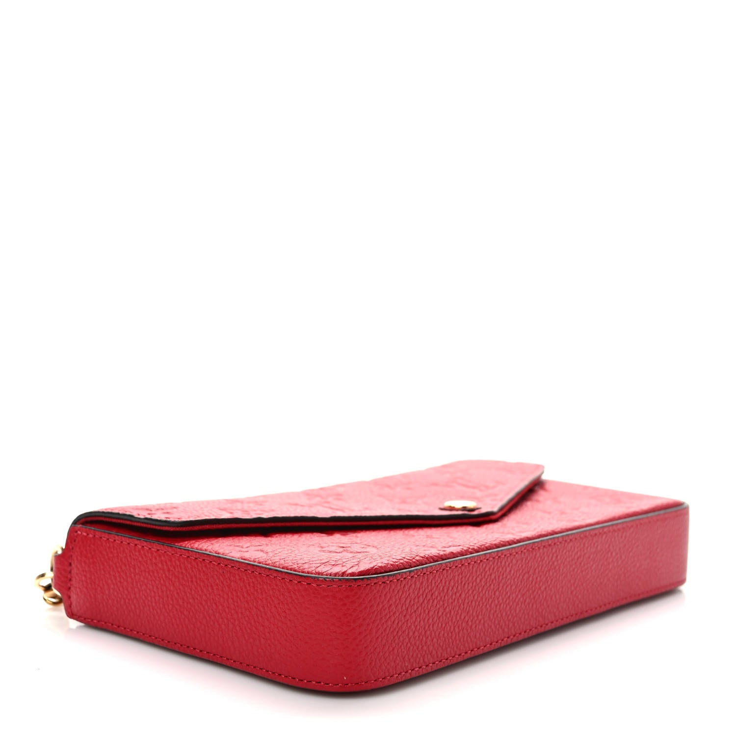 Louis Vuitton Empreinte Pochette Felicie Chain Wallet Scarlet 5 of 10