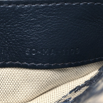 Christian Dior Oblique Saddle Belt Pouch Blue 7 of 11