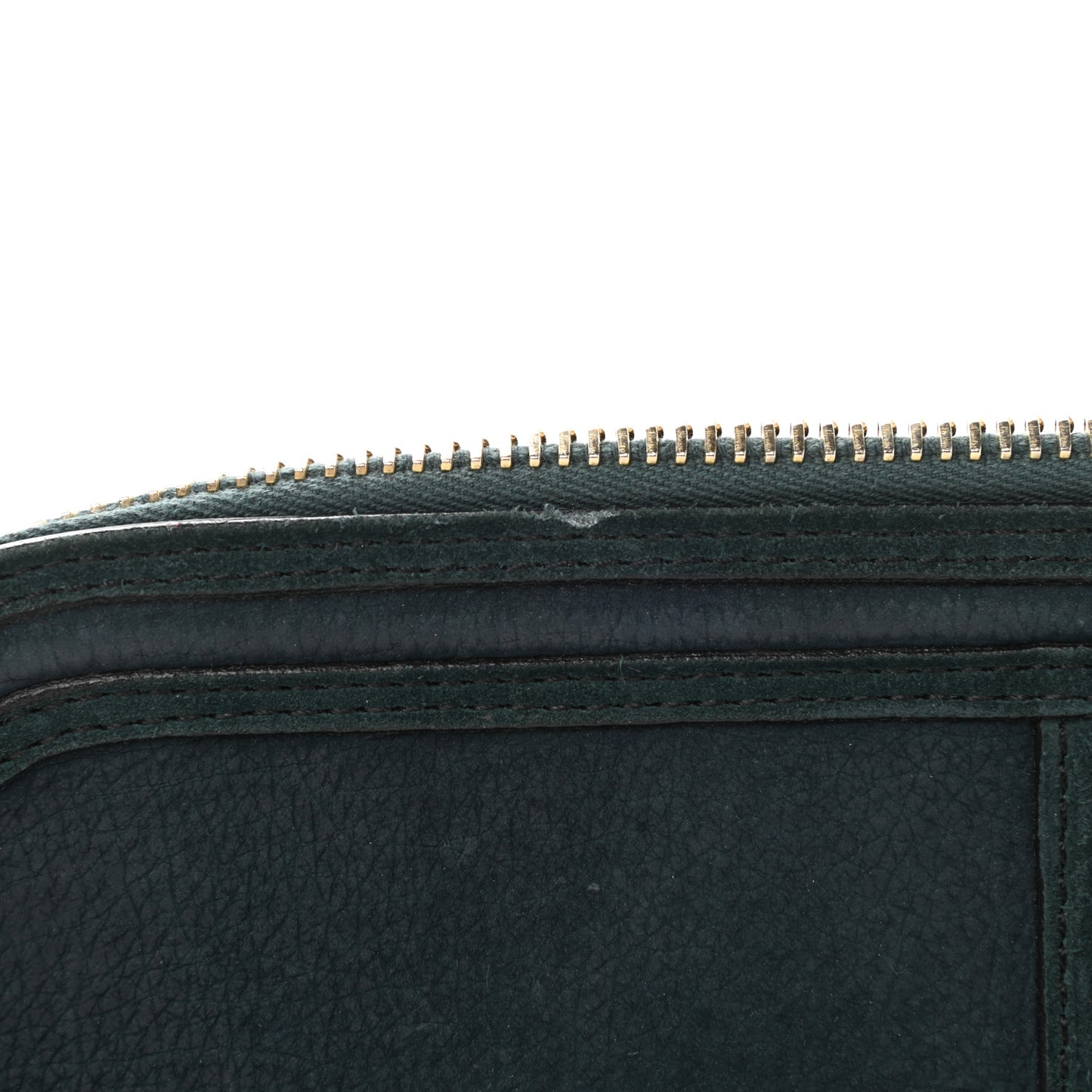 Prorsum Grainy Nubuck Alma Owl Clutch Indigo Green