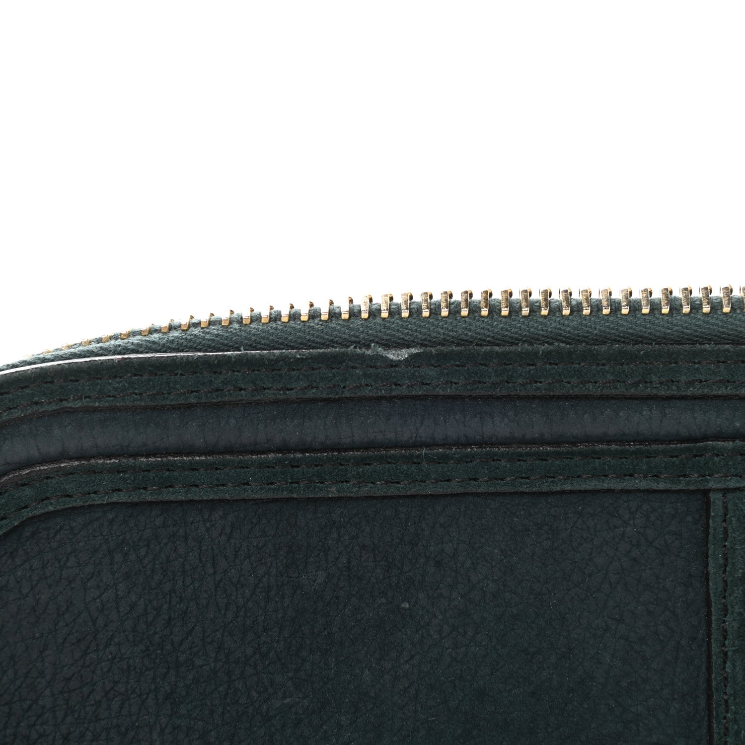 Burberry Prorsum Grainy Nubuck Alma Owl Clutch Indigo Green 9 of 12