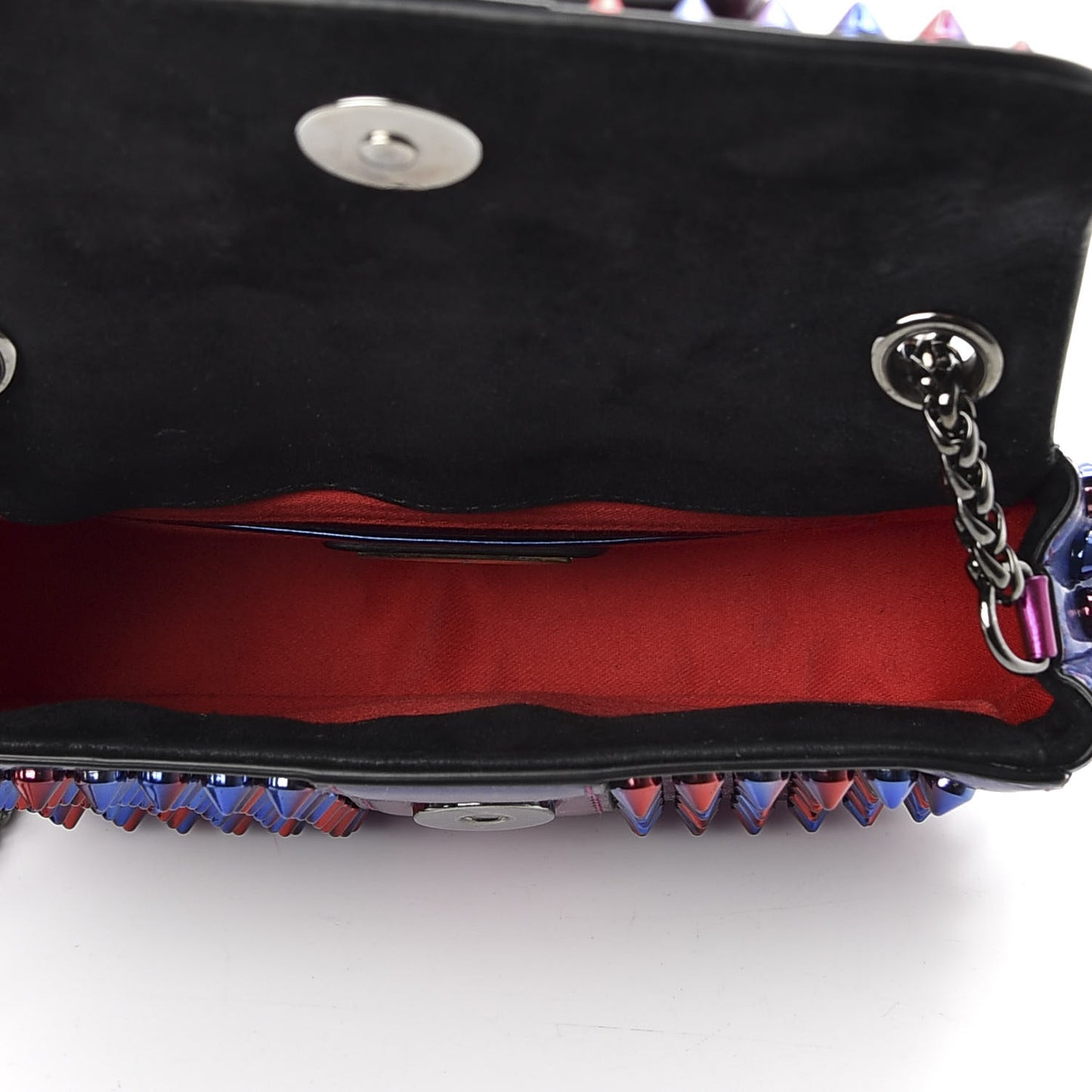 Patent Scarabe Spikes Sweety Charity Crossbody Bag Rose Digitale