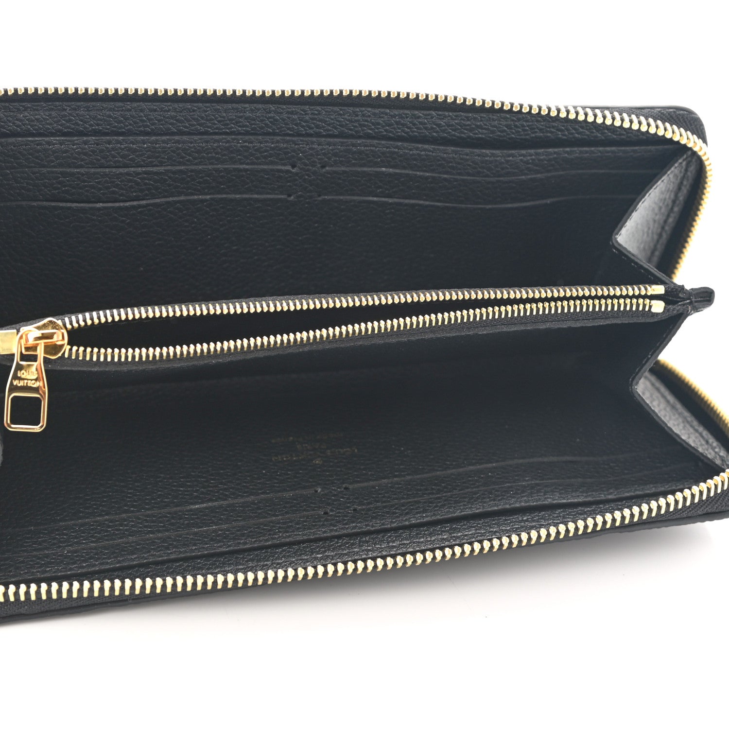 Louis Vuitton Empreinte Clemence Wallet Black 5 of 7