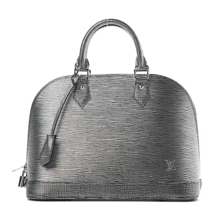 Louis Vuitton Epi Alma PM Platine 1 of 11