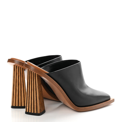 Givenchy Calfskin Diamond 100 Mules 37 Black 4 of 10