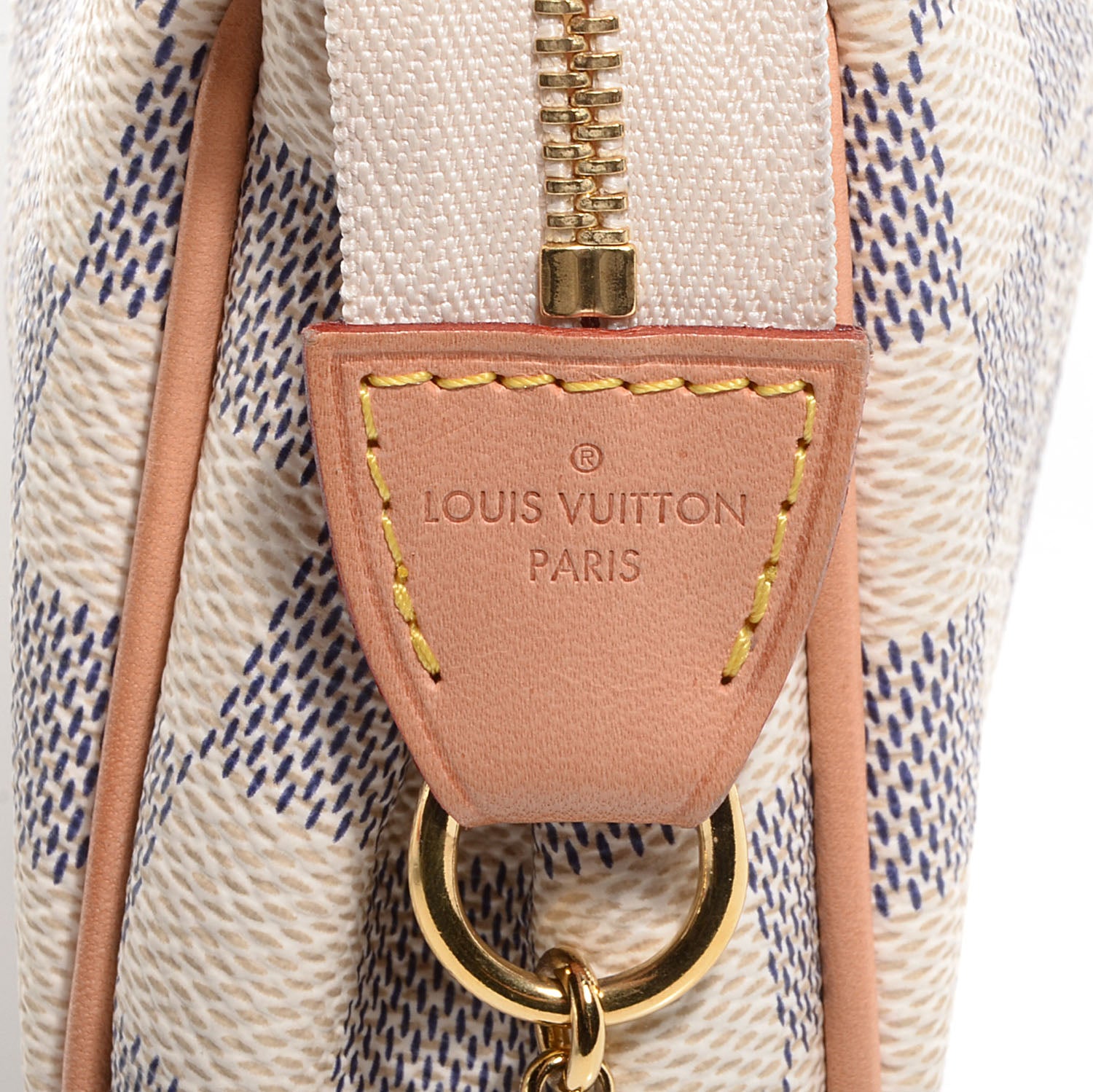 Louis Vuitton Damier Azur Eva Clutch 9 of 10