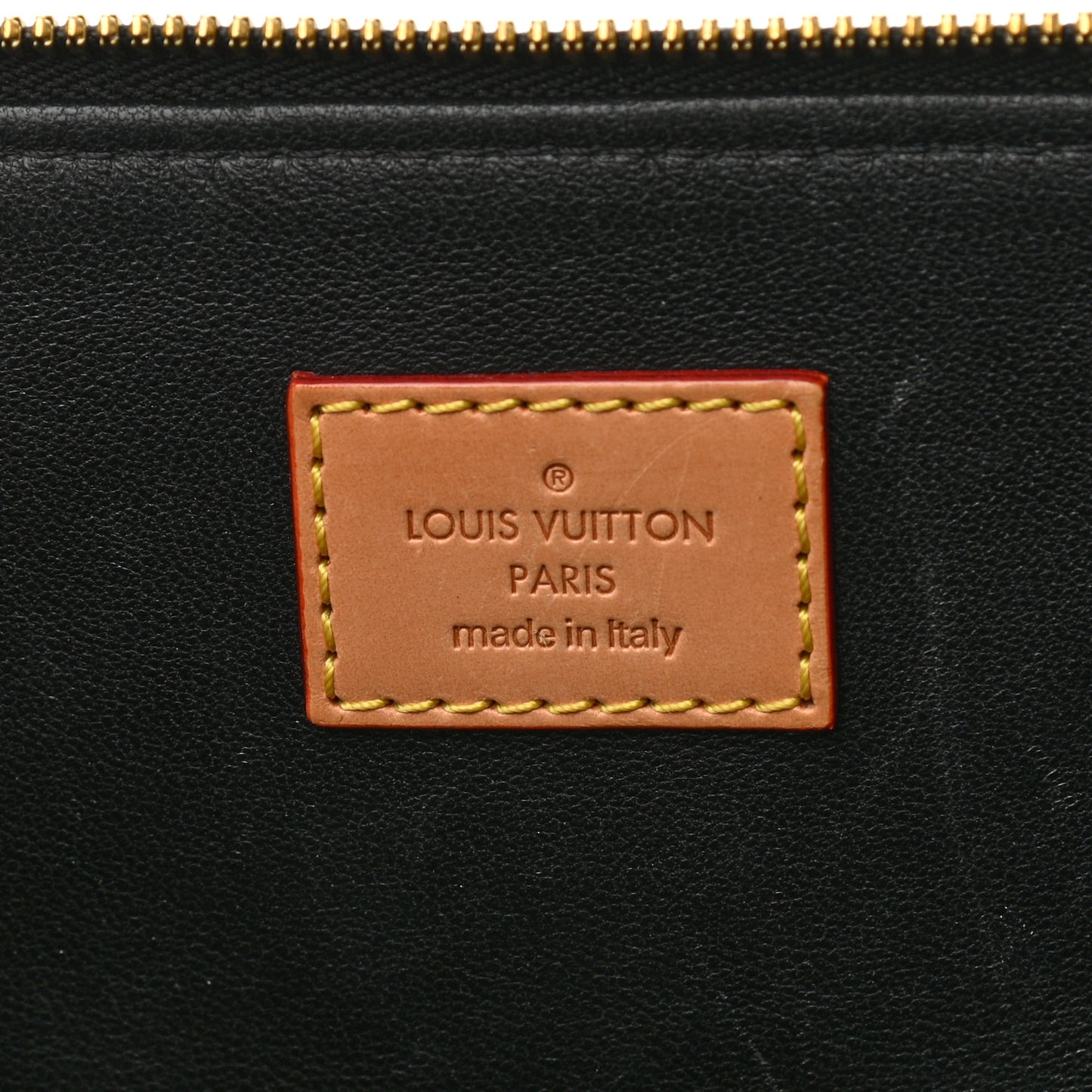 Lambskin Malletage Doc PM Black Natural